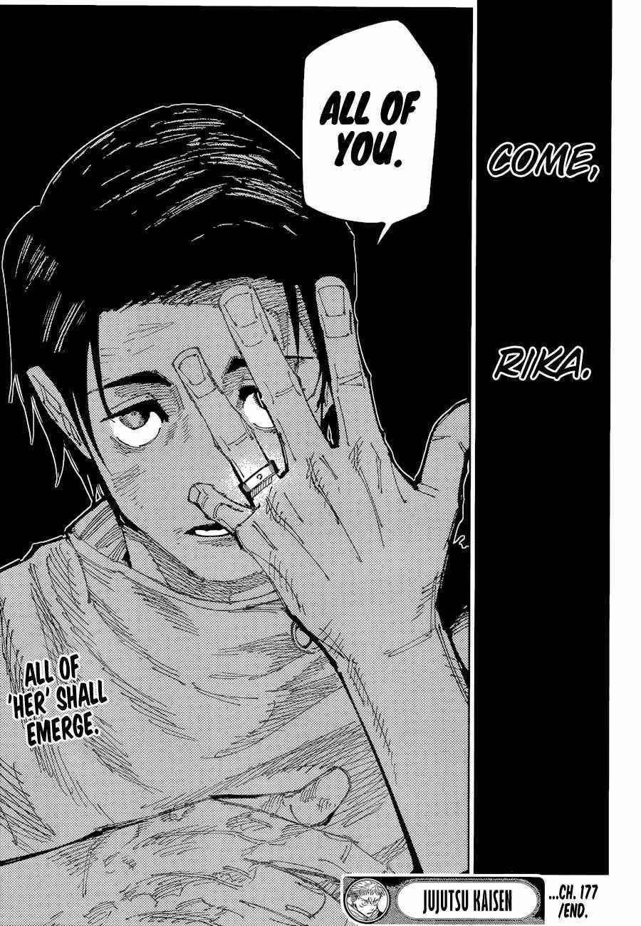 Jujutsu Kaisen Chapter 177 image 17